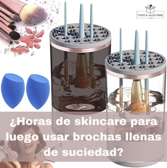 Limpiador de Brochas de Maquillaje