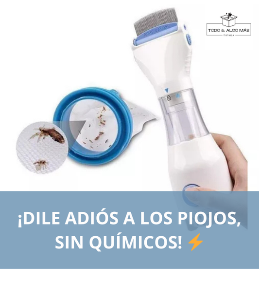QUITA PIOJOS, PULGAS Y GARRAPATAS ELÉCTRICO