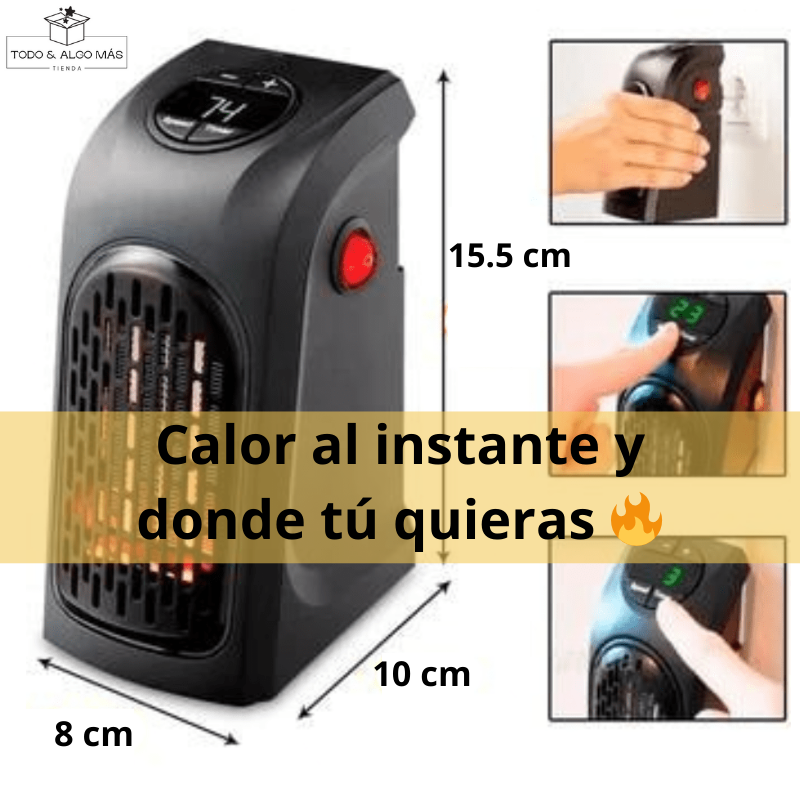 Mini Calefactor Portátil Eléctrico