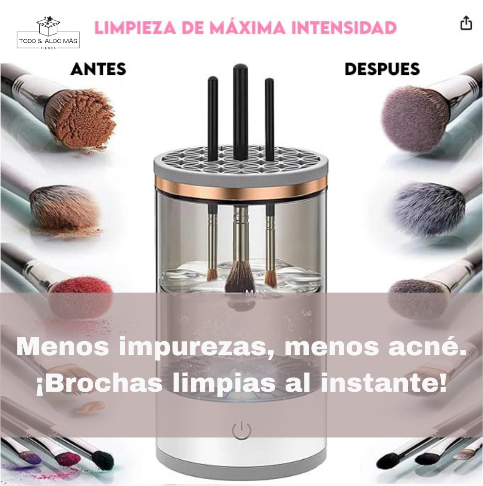 Limpiador de Brochas de Maquillaje