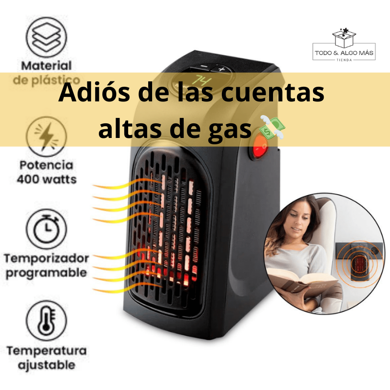 Mini Calefactor Portátil Eléctrico